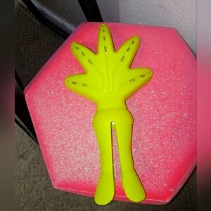 Devacurl diffuser blow dryer attachment in color yellow-green, one size fits all